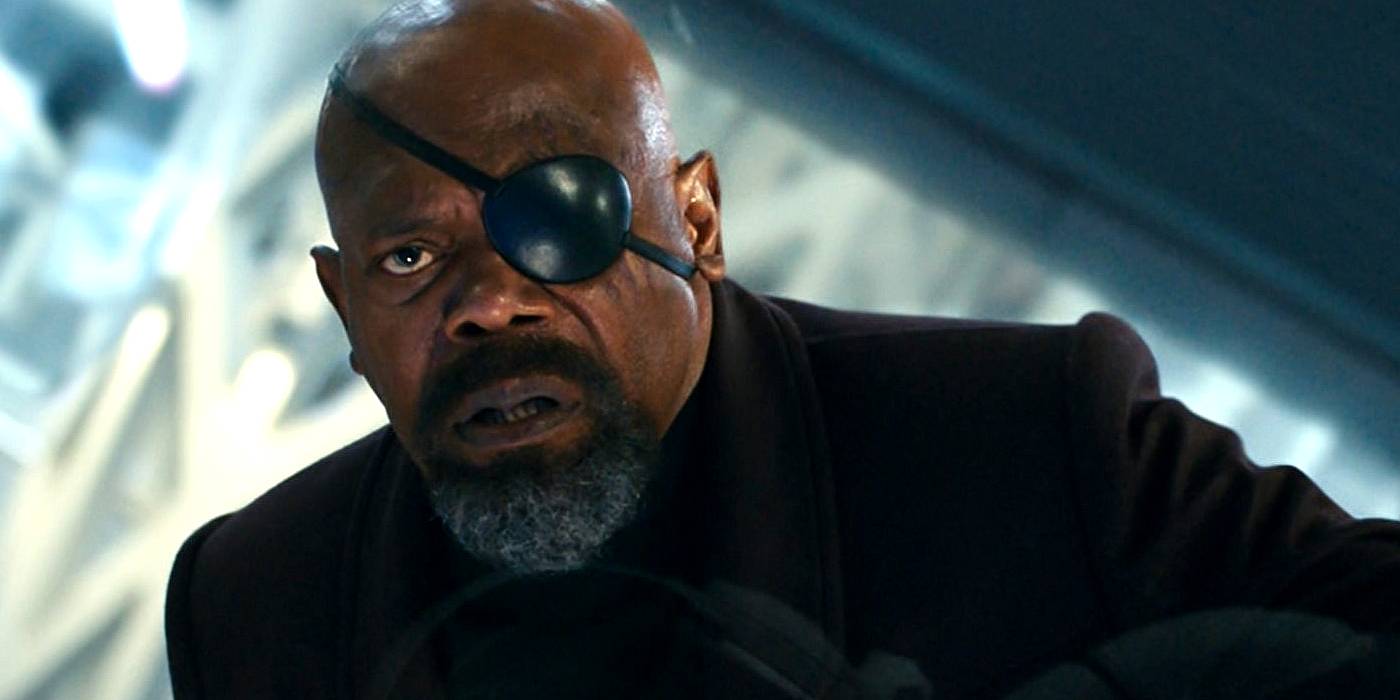 Ник Фьюри, удивленный в The Marvels