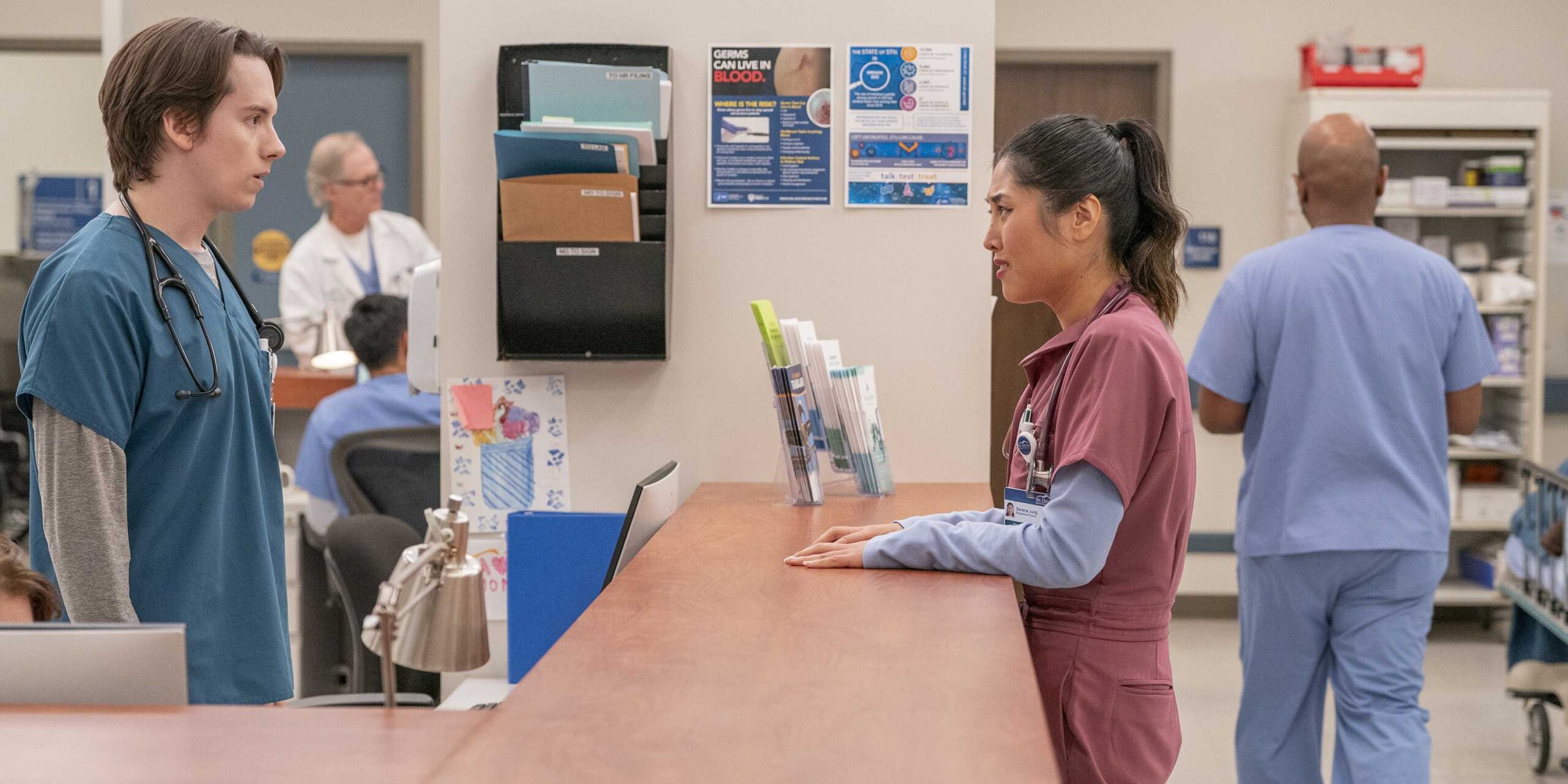 Мэтт и Серена в финале 1 сезона St. Denis Medical