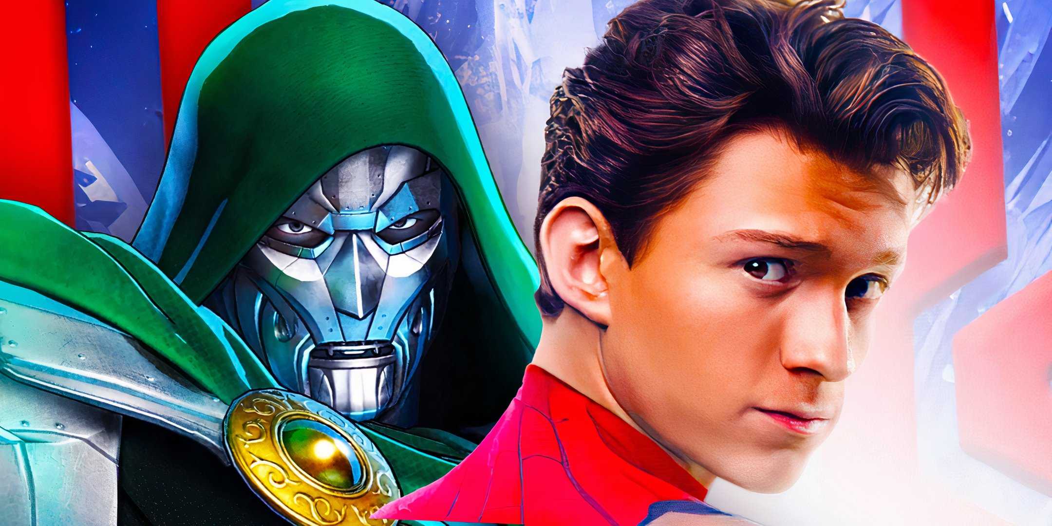 Пётр Паркер в "Spider-Man: No Way Home" и Доктор Дूम в комиксах Marvel