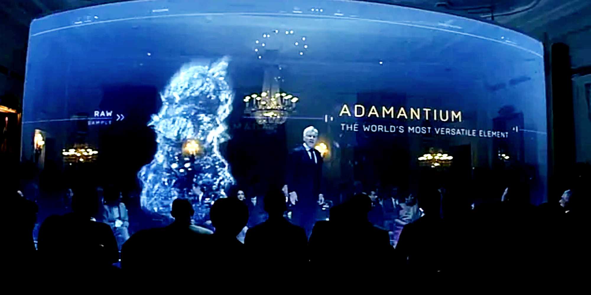 Президент Росс представляет Адамантий в "Капитан Америка: Новый Мир"