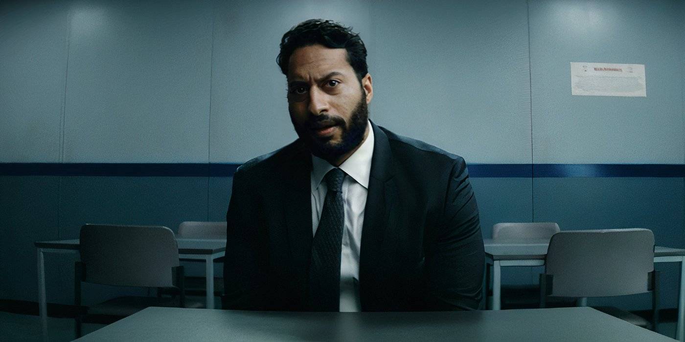 Райан Маккен смотрит вдаль в фильме "Temple"