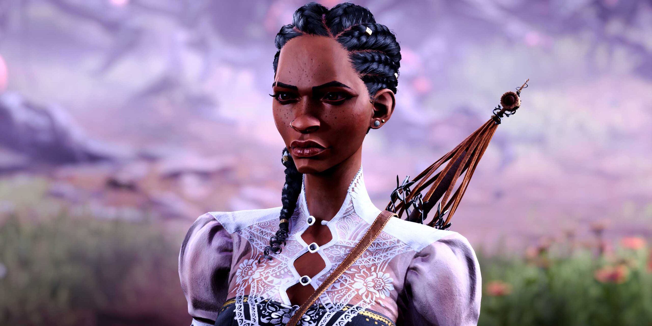 Крупный план Hazel из *South of Midnight*.