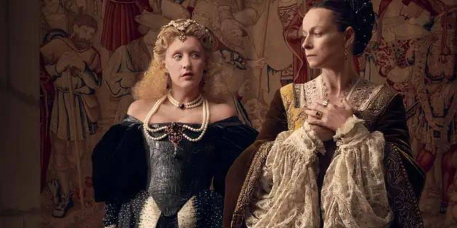 Кэтрин, укоряющая Диану в сериале "Королева змея"