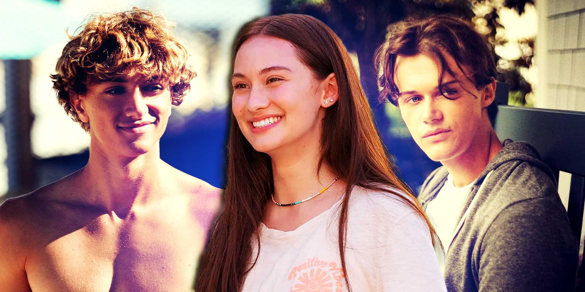 Джеральд, Белли и Конрад в The Summer I Turned Pretty.