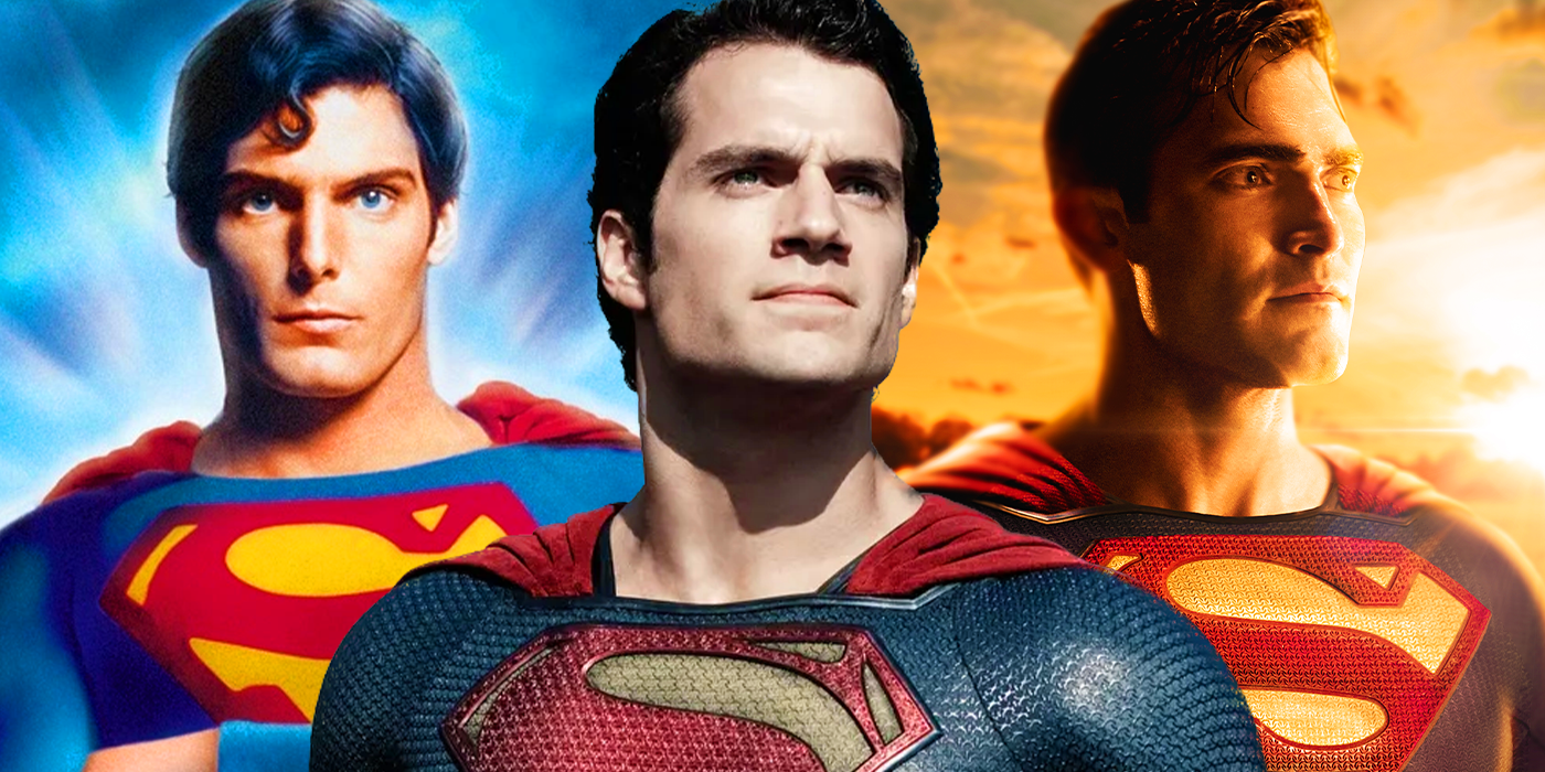супермен, сыгранный Кристофером Рив, Генри Кавиллом, Тайлером Хоэклином
