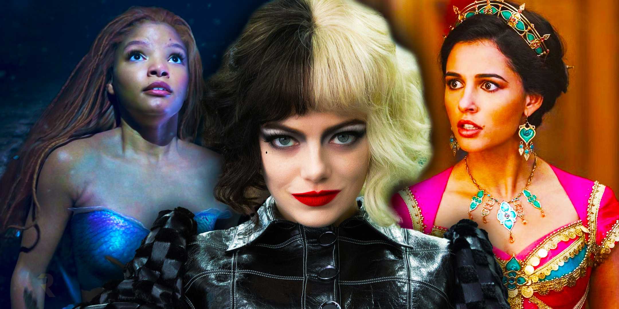 Ариэль, Круэлла и Жасмин