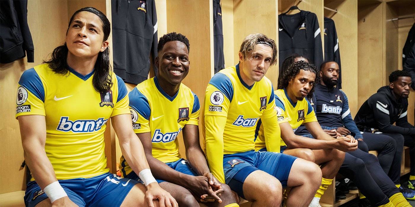 Игроки футбольной команды "AFC Richmond" вместе в сериале "Тэд Лассо"