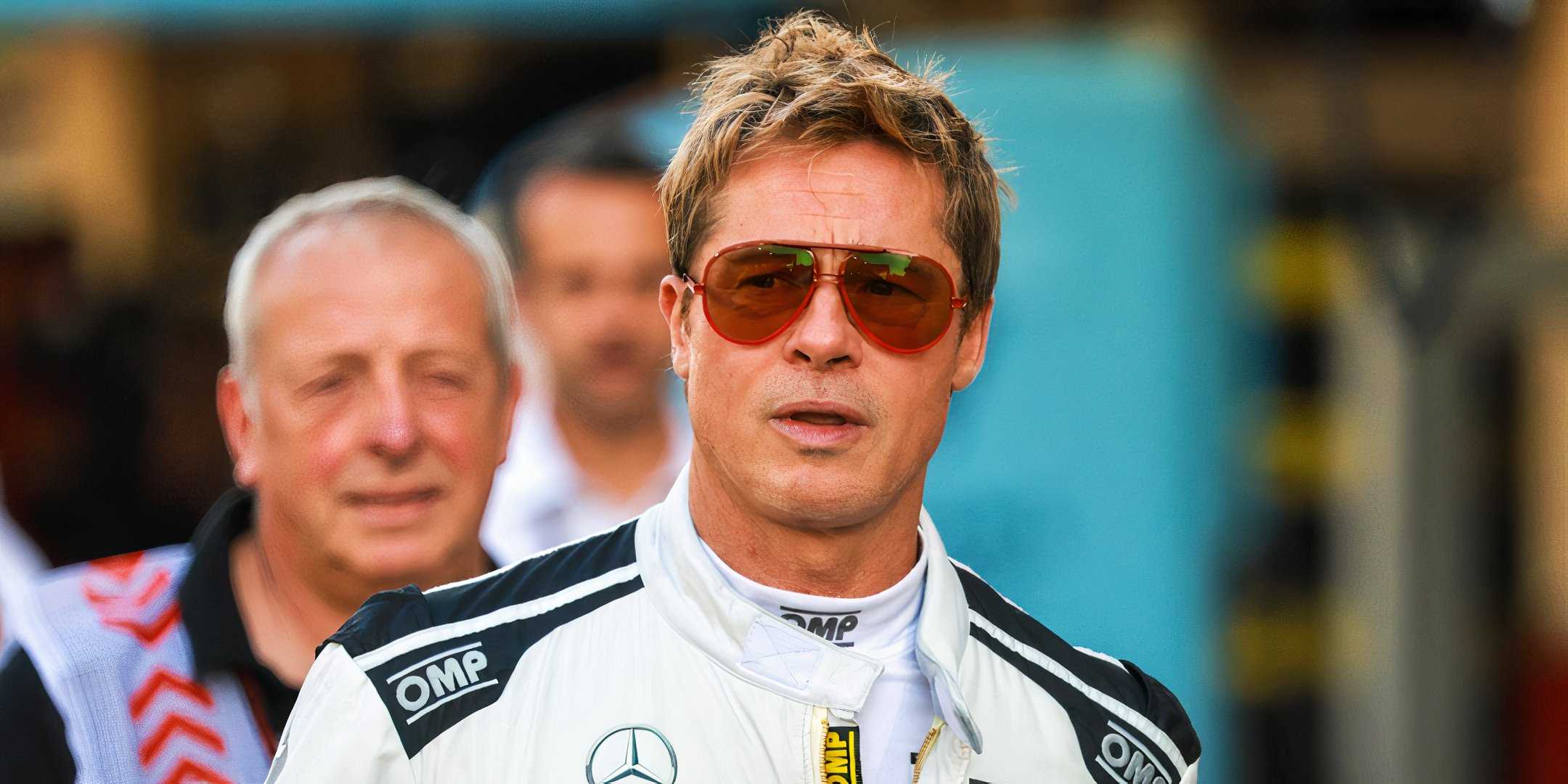 Брэд Питт в фильме F1