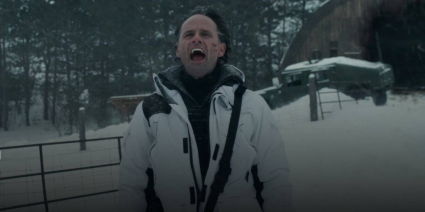 Уолтон Гоггин в фильме "Fatman"