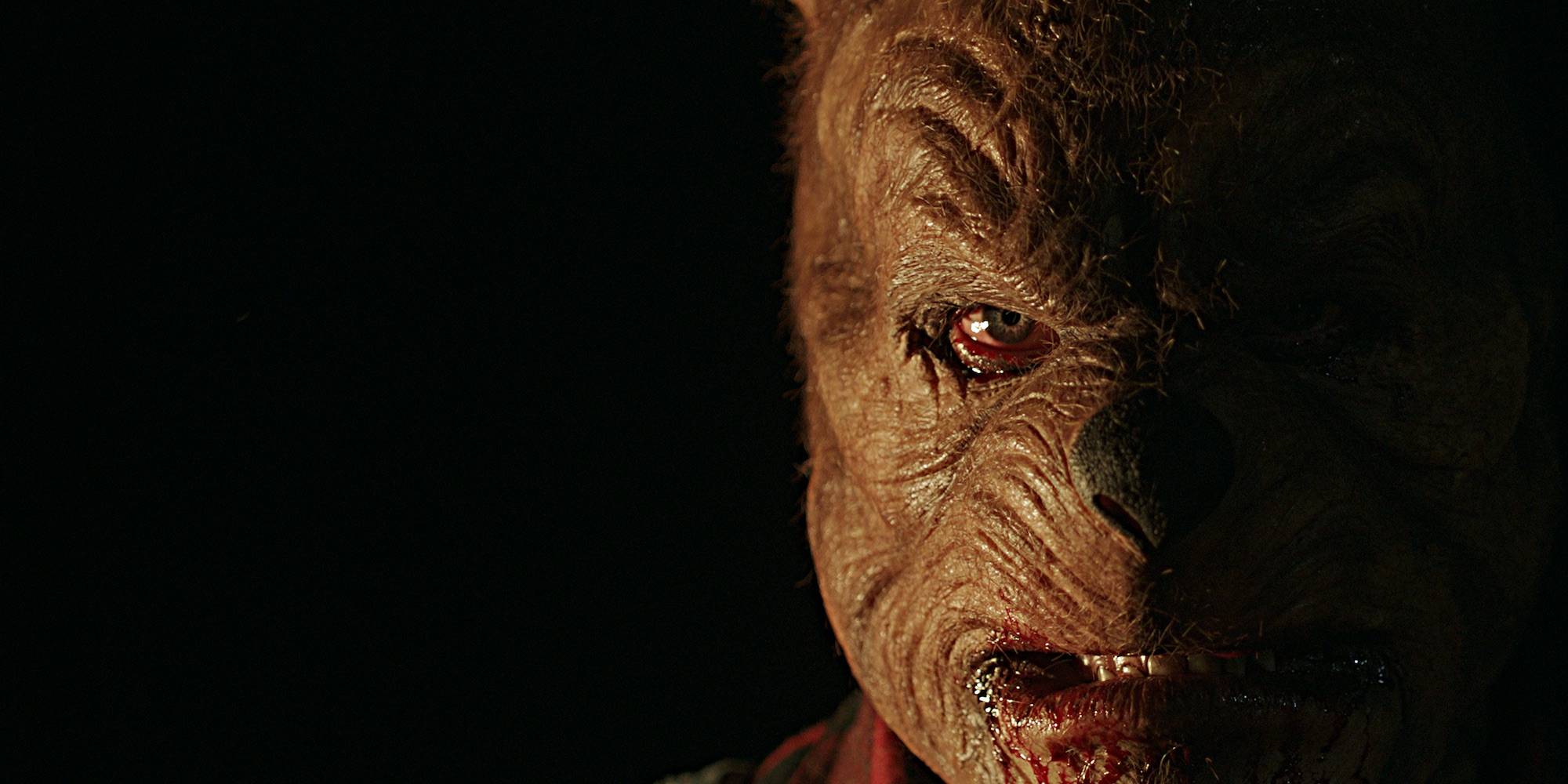 Винни-Пух рычит в «Винни-Пух: Кровь и Мед 2»