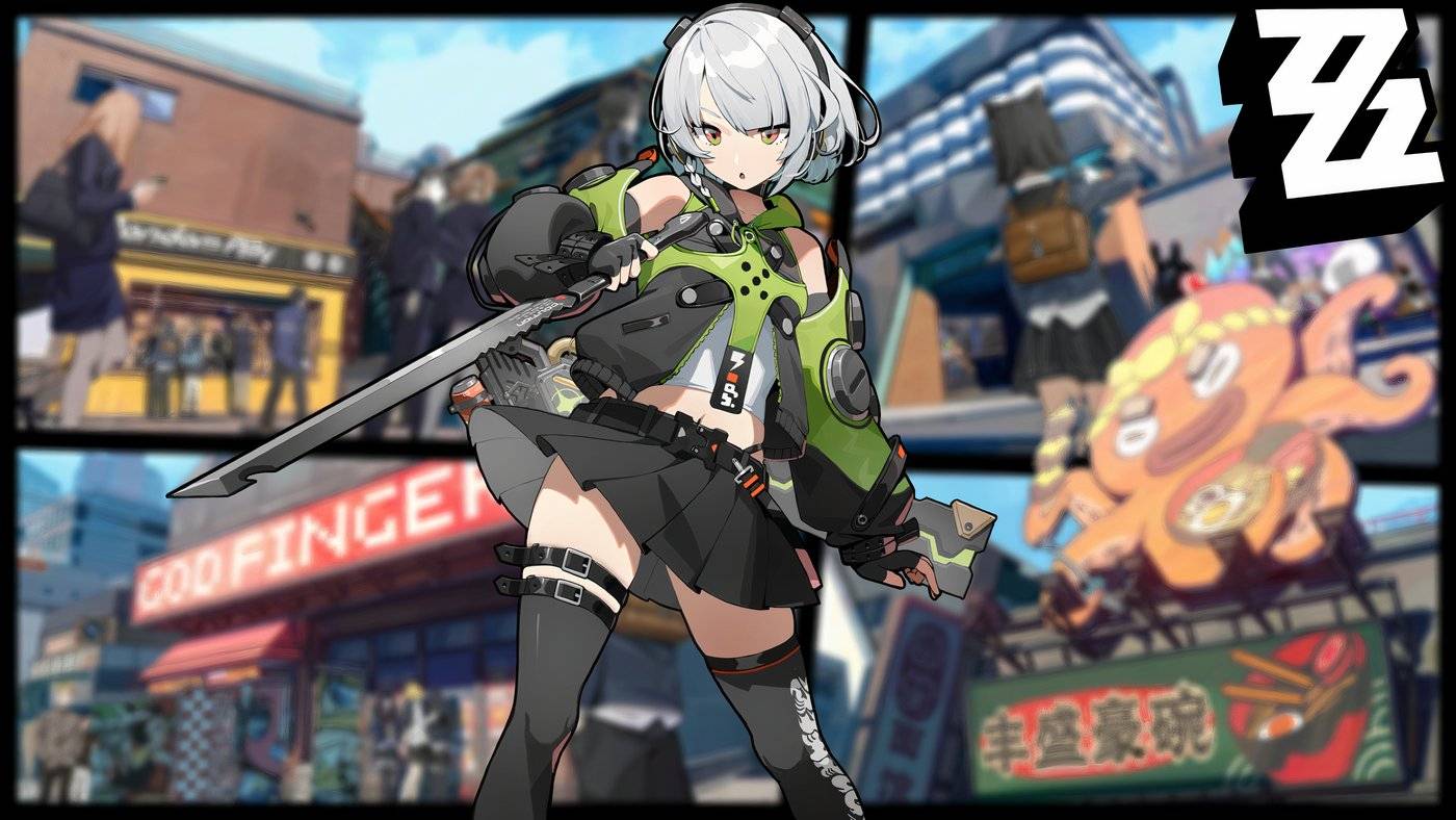 Zenless Zone Zero Анби Демара, электрический удар