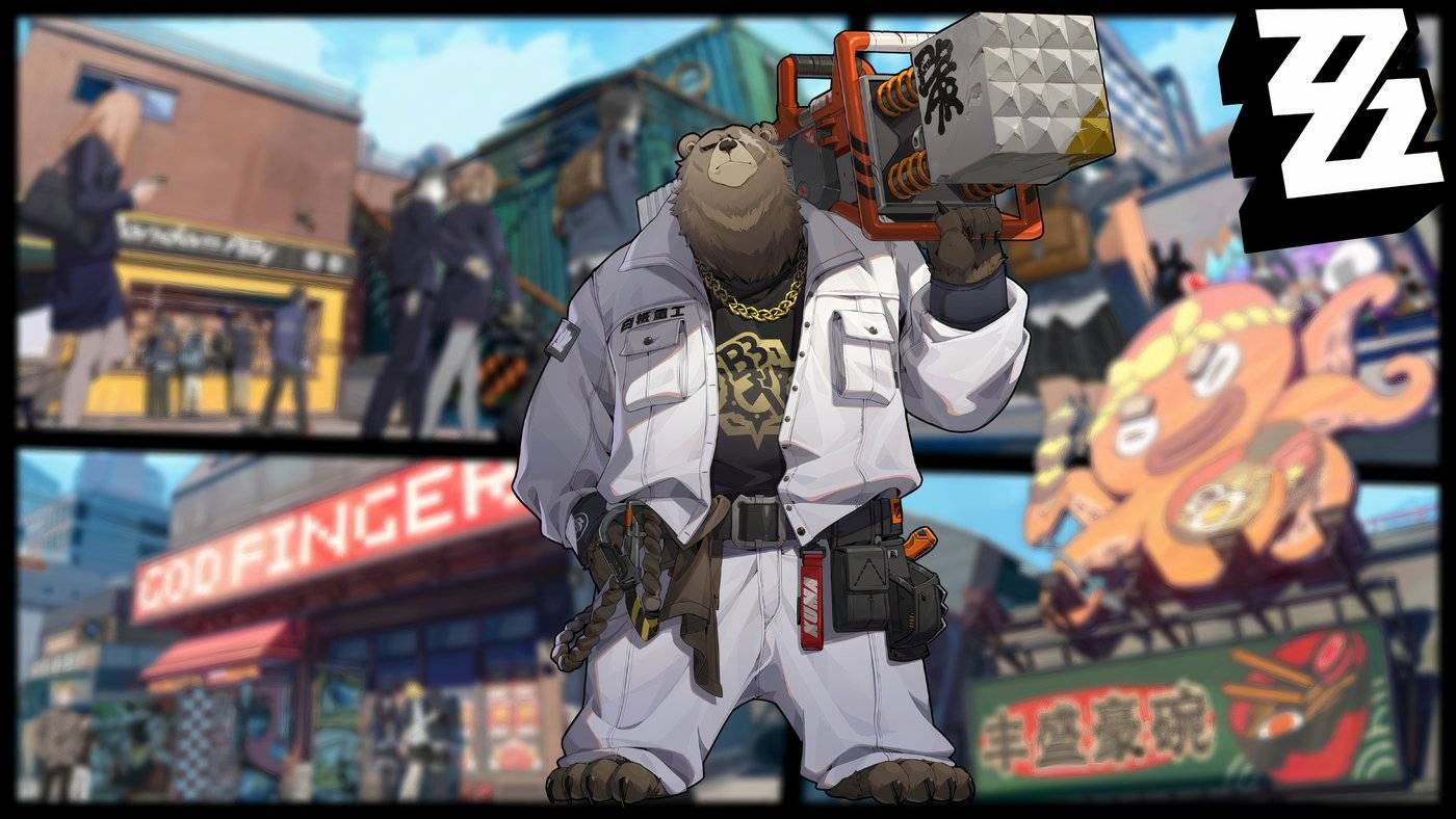 Zenless Zone Zero Бен БИГГЕР, защитник от огня