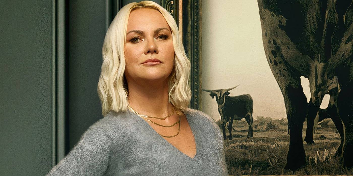 The McBee Dynasty: Real American Cowboys's Galyna Saltkovska в сером свитере