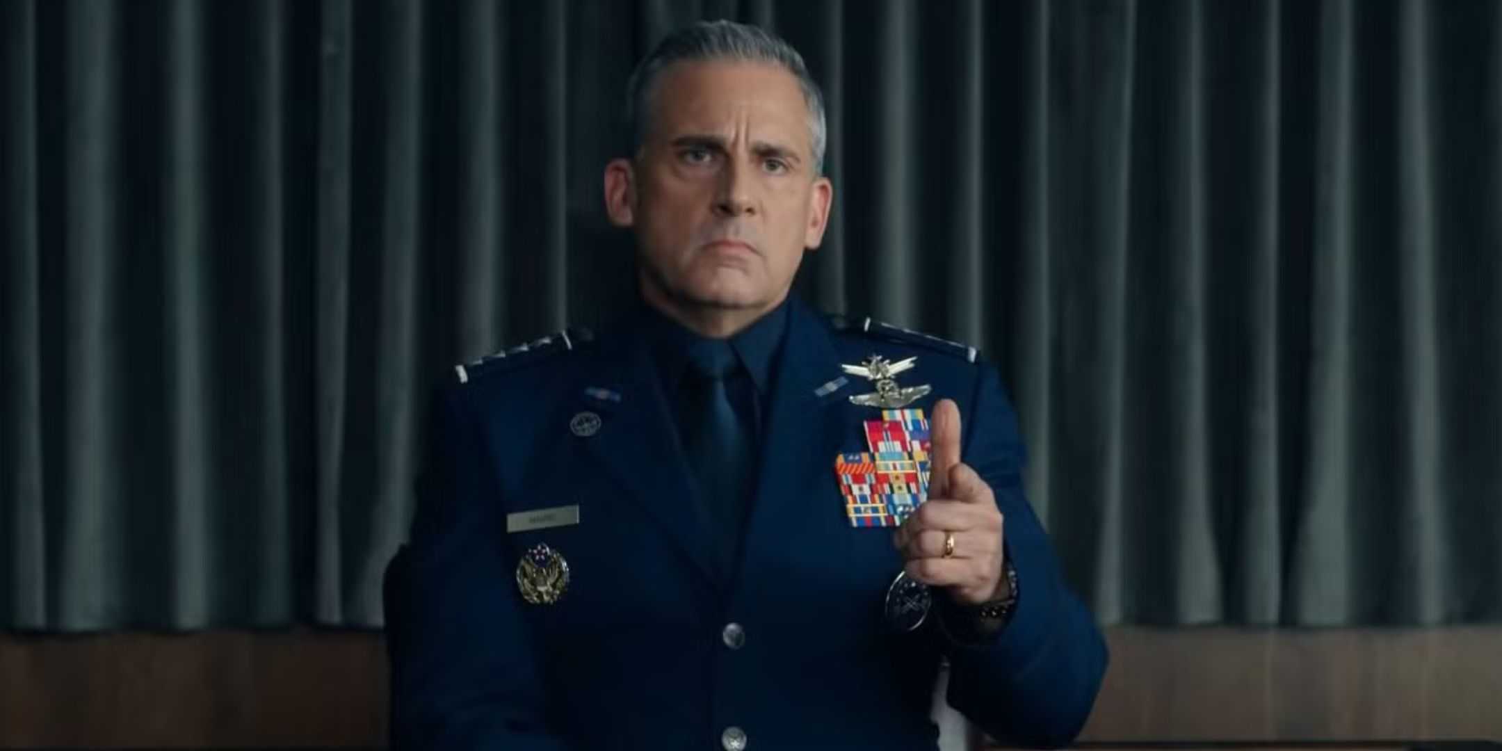 Стивен Каррелл в роли Марка в Space Force