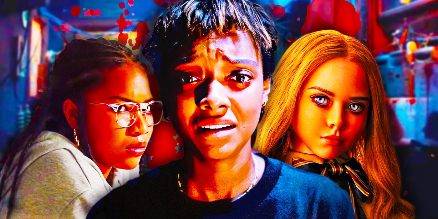 Laya DeLeon Hayes, Sophie Wilde, and M3GAN