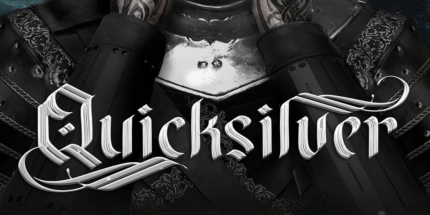 Нижняя половина обложки книги "Quicksilver" от Кали Харт