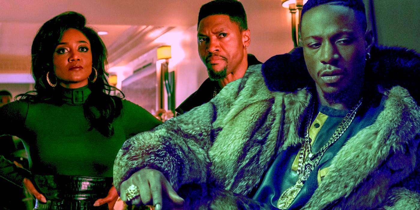 Композитное изображение Рак, Марвина и Юник из Power Book III Raising Kanan