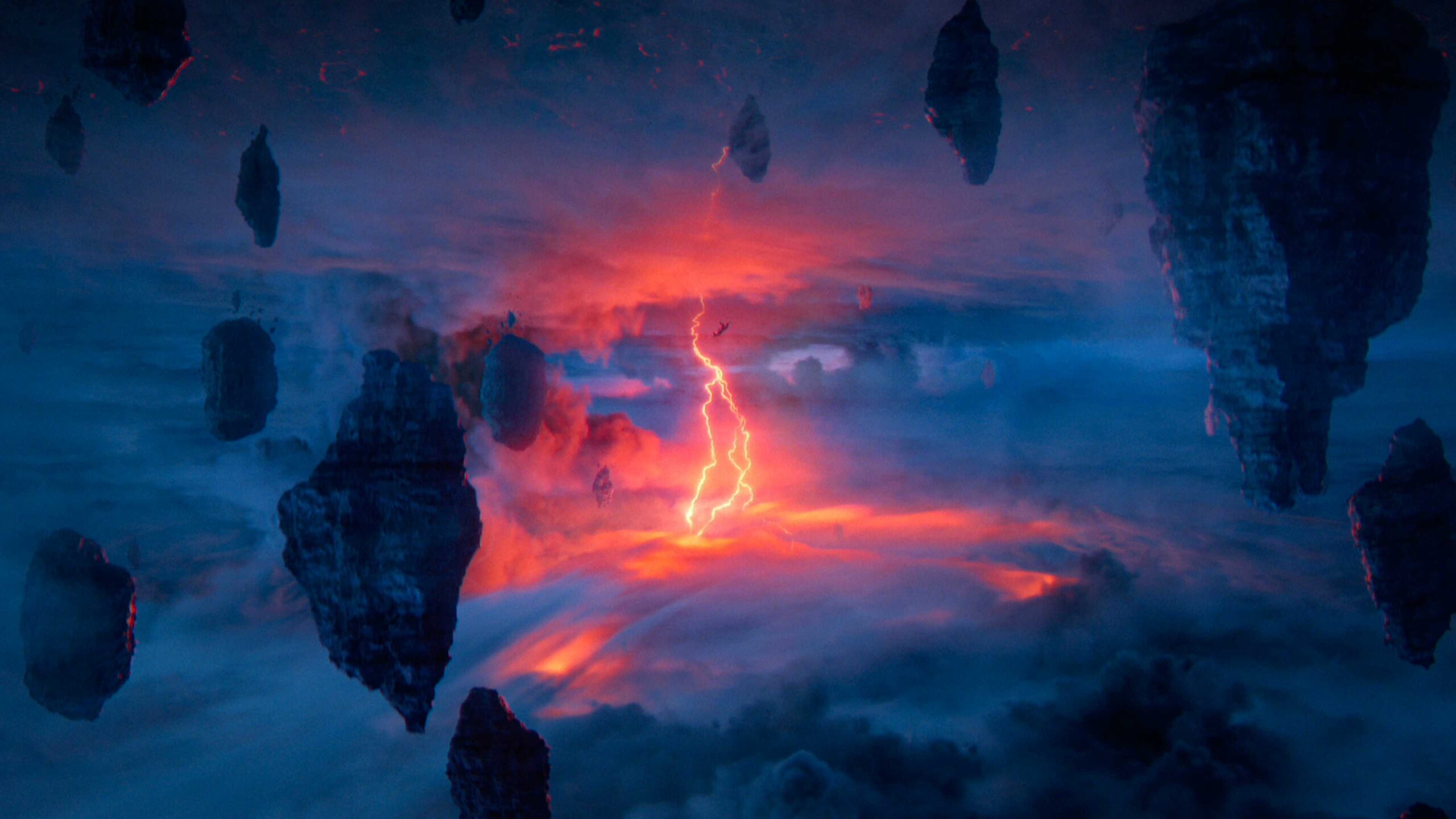 Персонаж, падающий в небо в "Перевёрнутом мире" в трейлере к 5 сезону Stranger Things