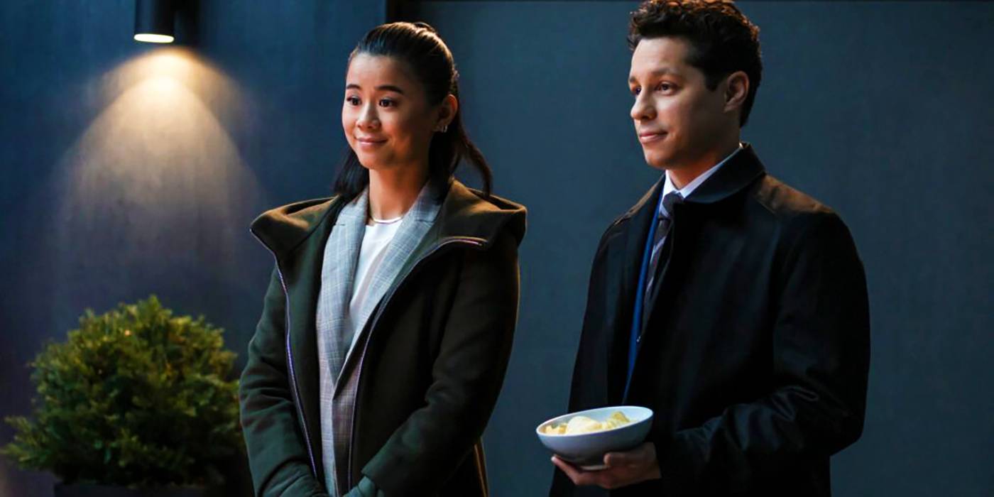 Крупный план Билли и Сары в "Matлок"