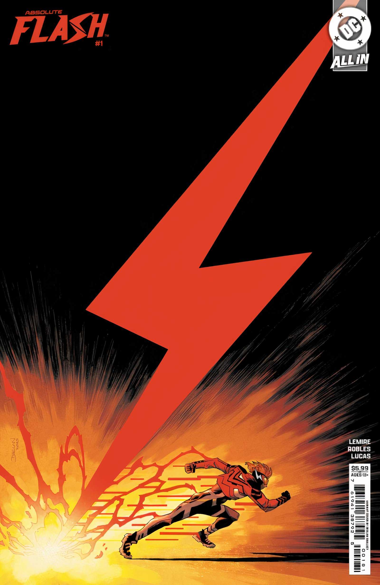 Absolute Flash #1 variatn cover wally west