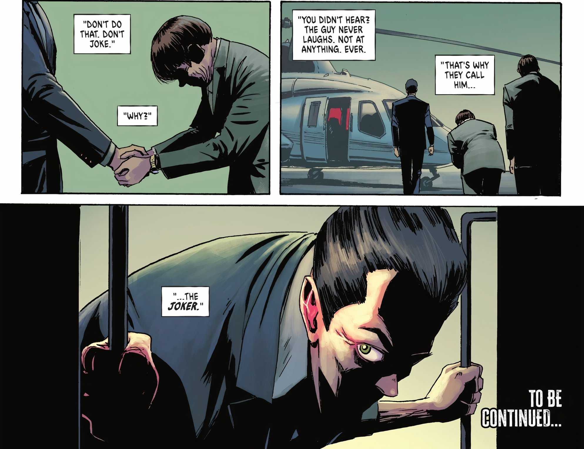 Официальный дебют Джокера в DC