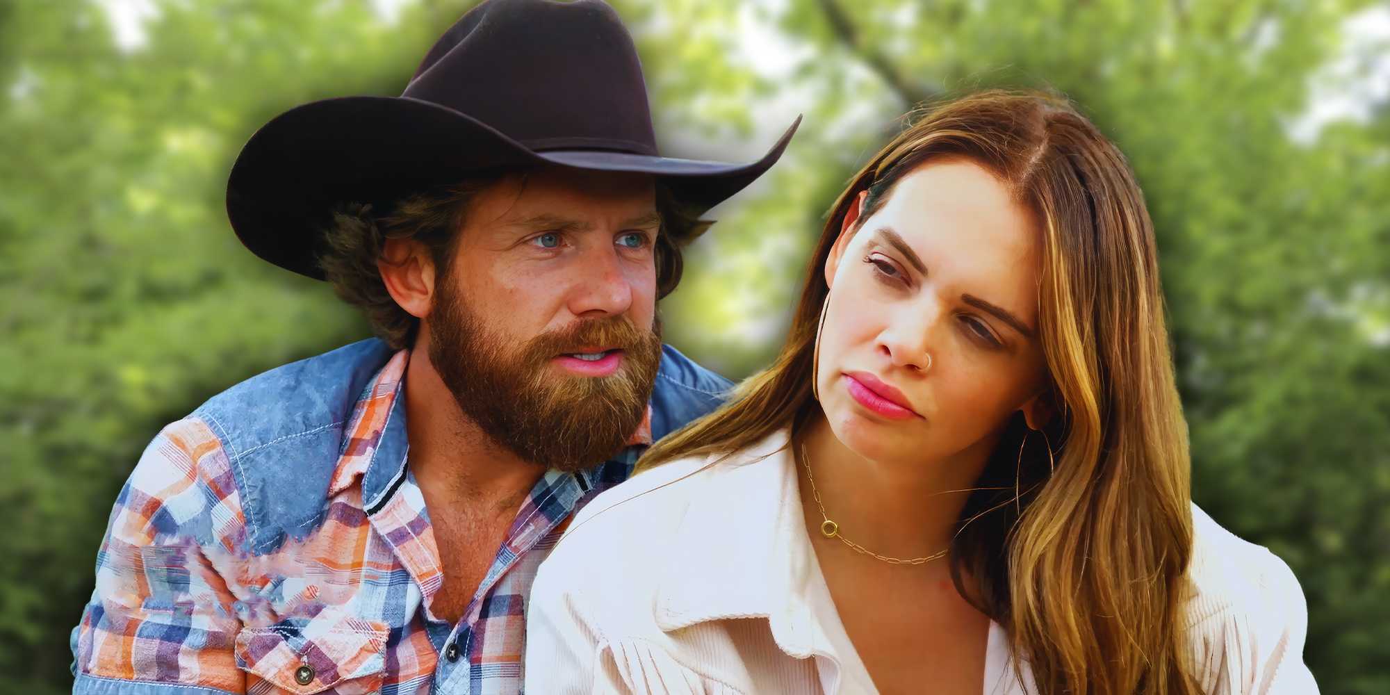 Клэйнт Вебб и Джина Микелетти из Married At First Sight, выглядят серьезно