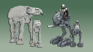 Новые дистанционные игрушки AT-AT и AT-RT из фильма «Мандалорец и Грогу» поступили в продажу перед премьерой
