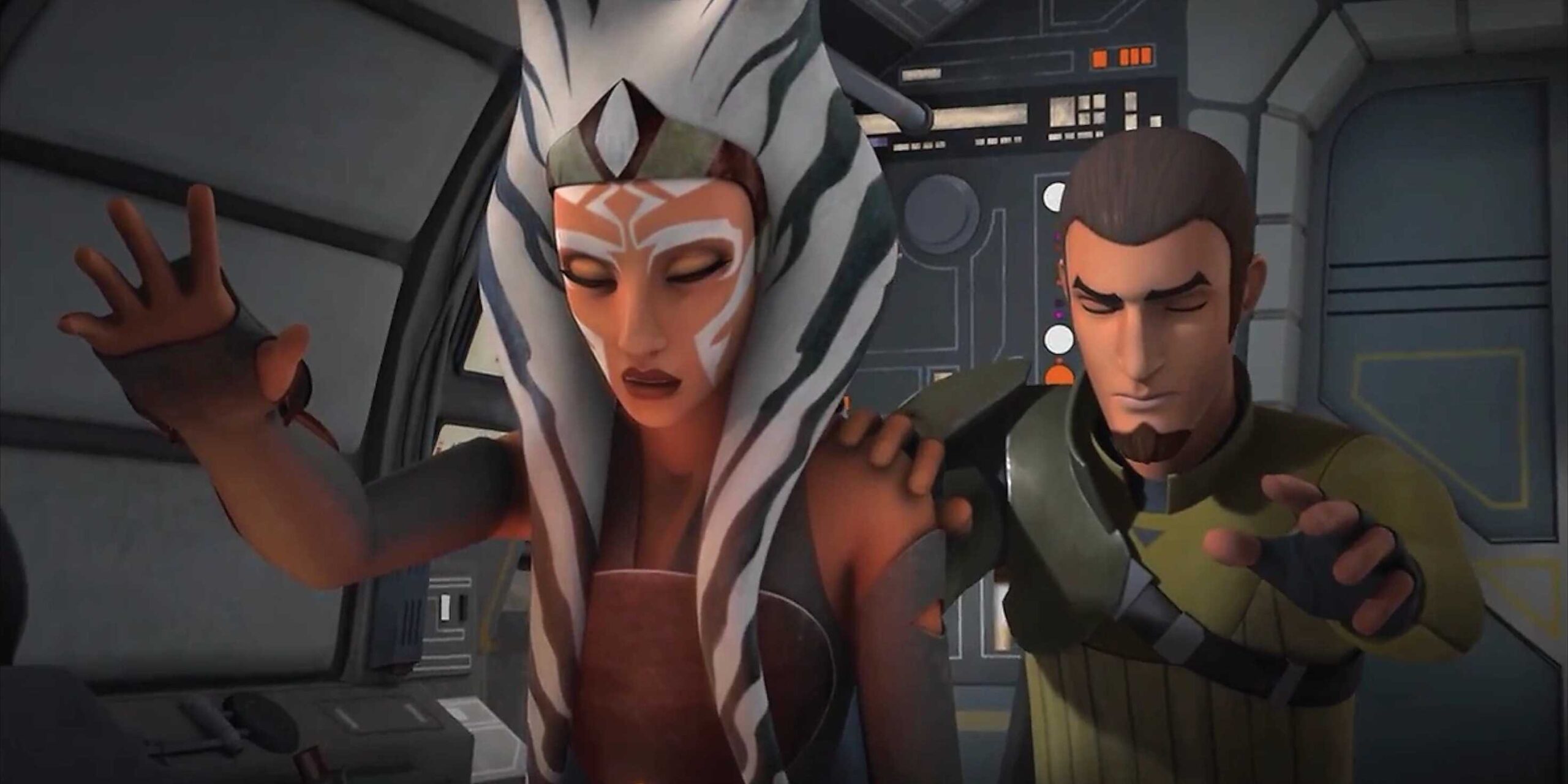 Ашока и Канан используют Силу в Star Wars Rebels