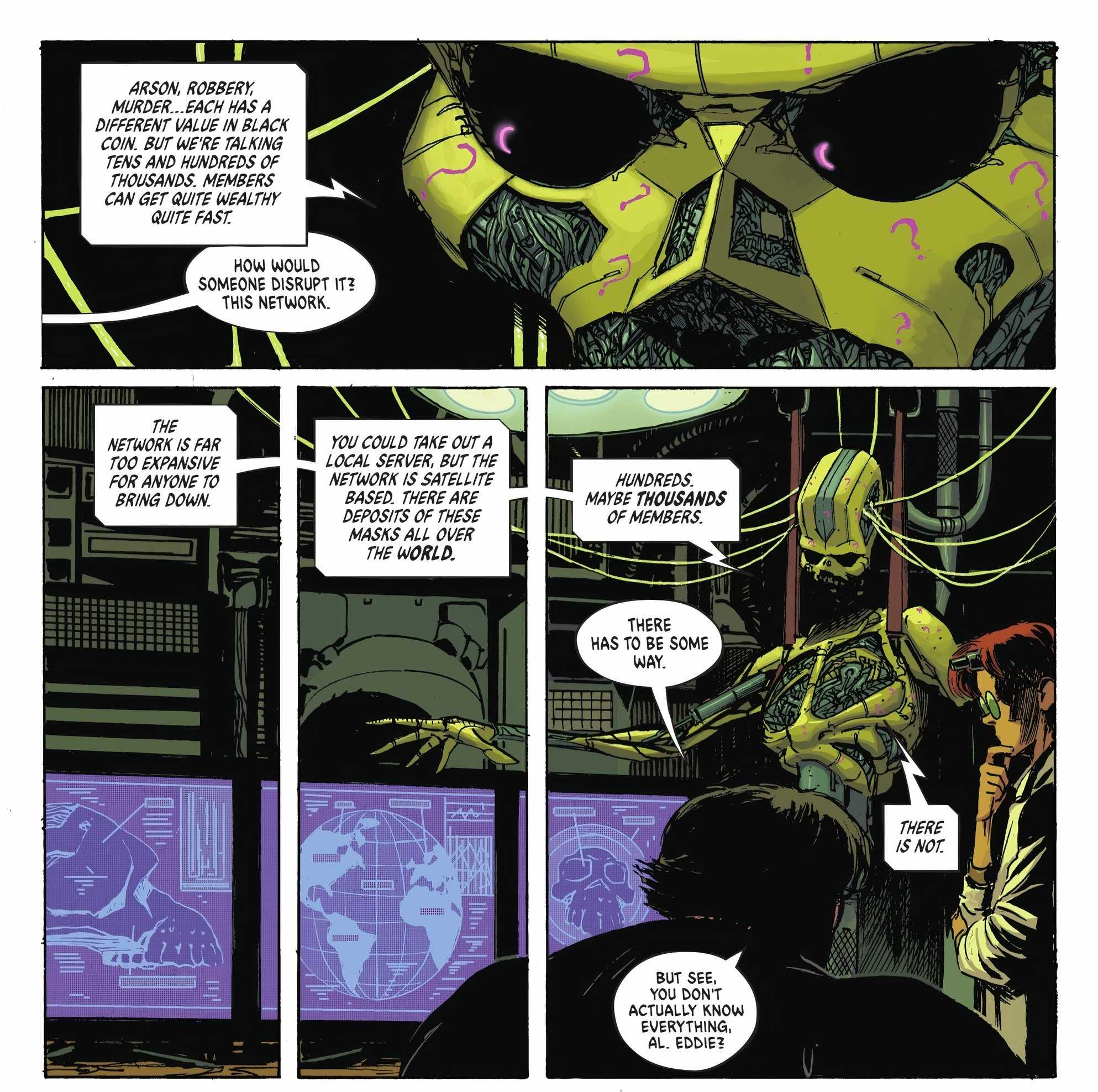 Al Advises Absolute Batman Against the Party Animals DC