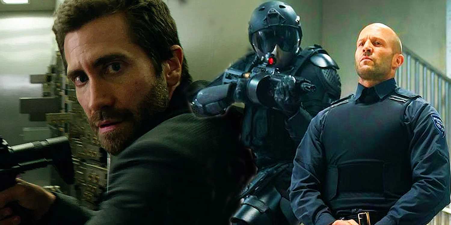 Изображение Джека Гиллиана в фильме "Скорая помощь" и Джейсона Стэта в фильме "Гнев"