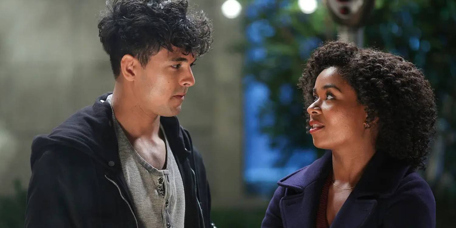 Изображение, на котором Симоне и Лукас смотрят друг на друга в "Анатомии"