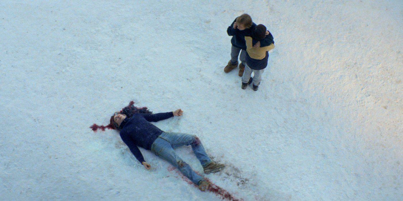 Изображение с места преступления из "Анатомии падения"