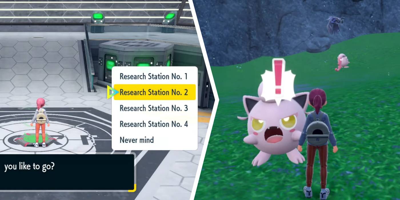 Дикое сражение с Scream Tail в Area Zero в Pokémon Scarlet и Violet