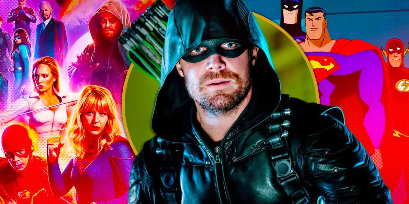 Стивен Эмелл в роли Зеленого Стрела в Arrowverse