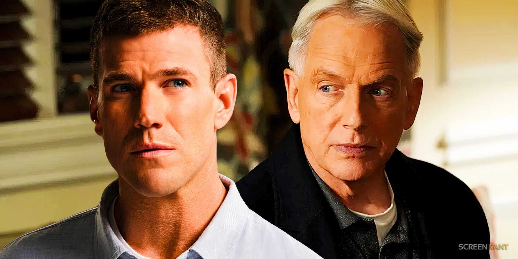 Остин Стоуэлл в роли Гиббса в NCIS: Origins и Марк Хармон в роли Гиббса в NCIS
