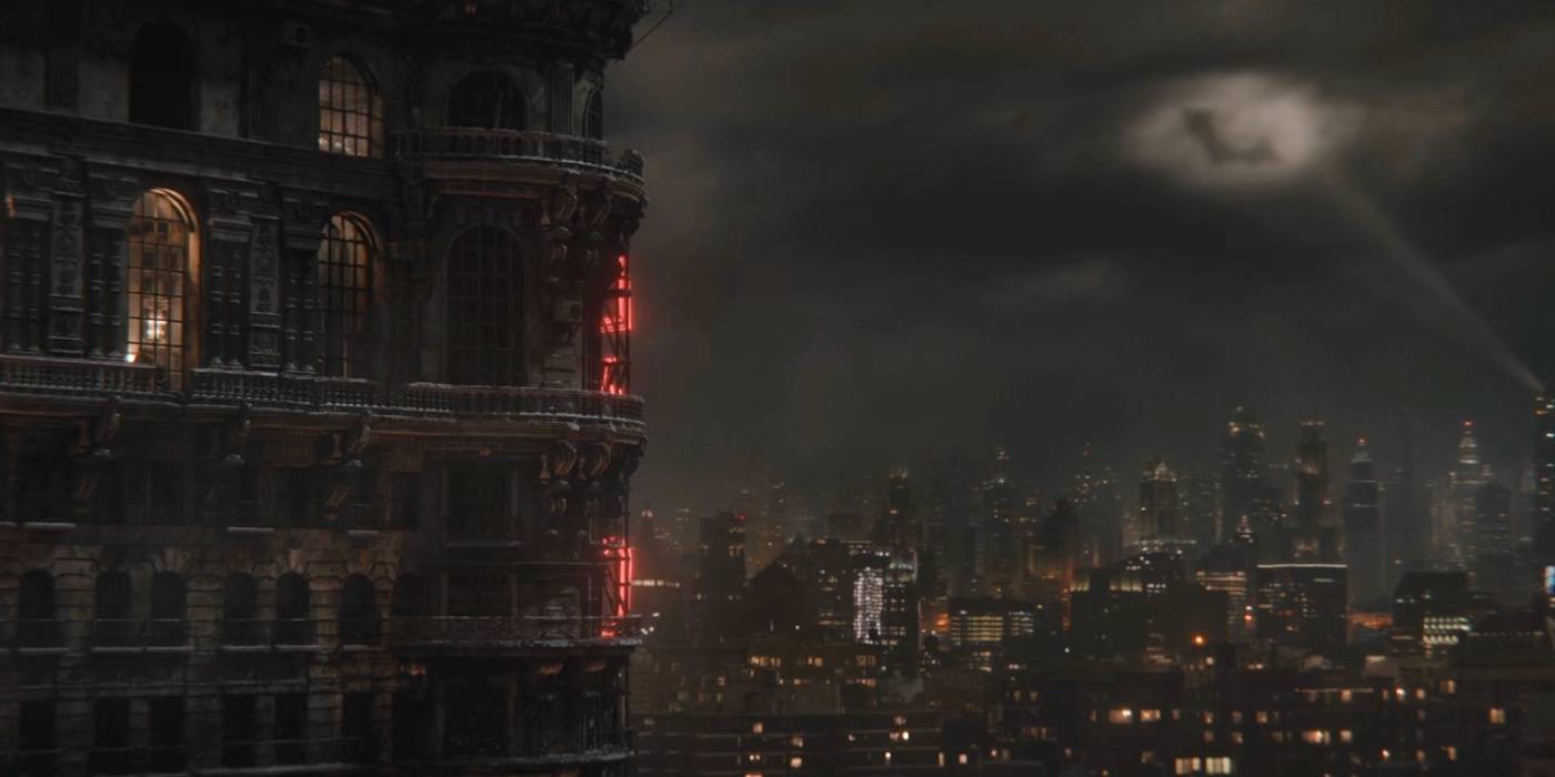 Сигнал Бэтмена в финале "Пингвина"