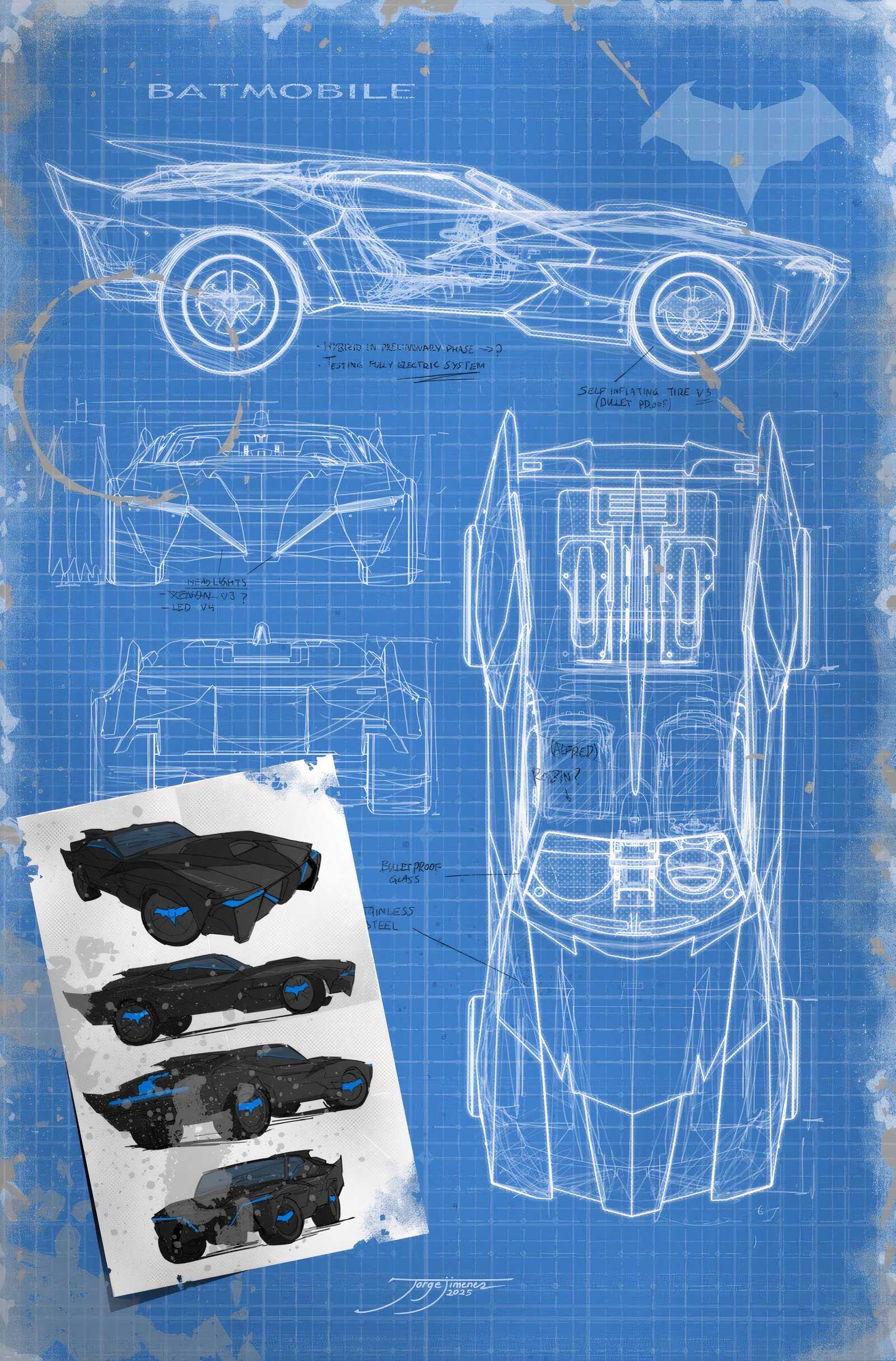 Batman #1 batmobile