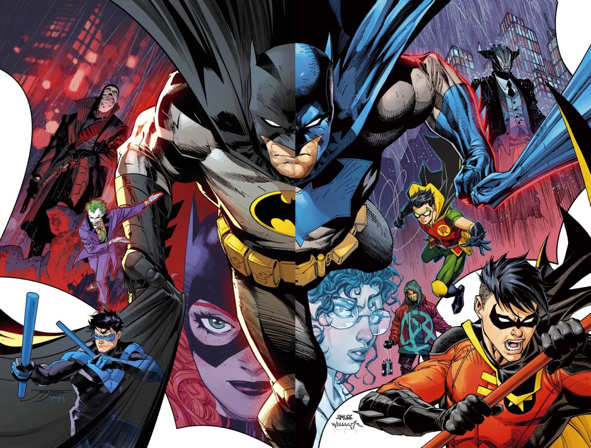 Обложка «Бэтмена» #1 от Джима Ли