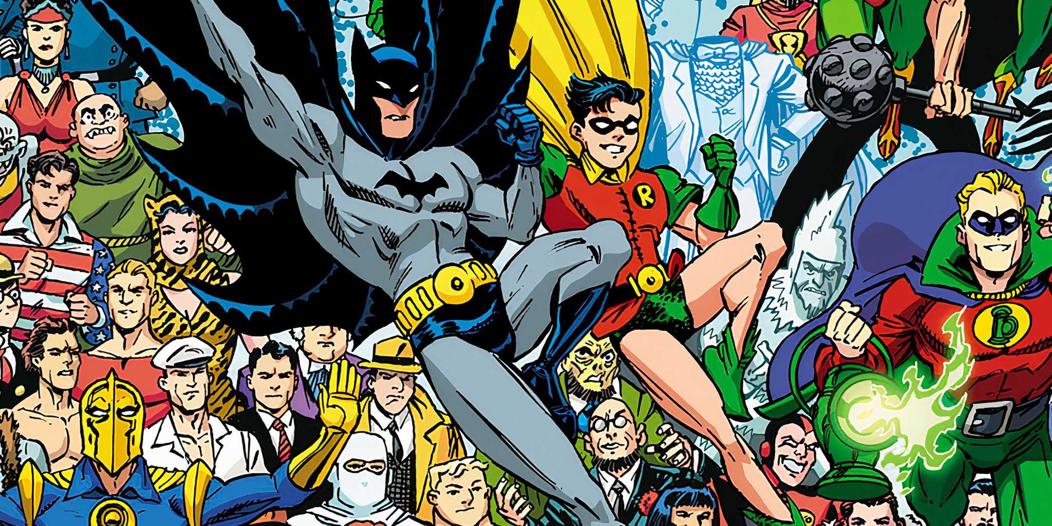 Бэтмен и Робин в New History of the DC Universe DC Featured