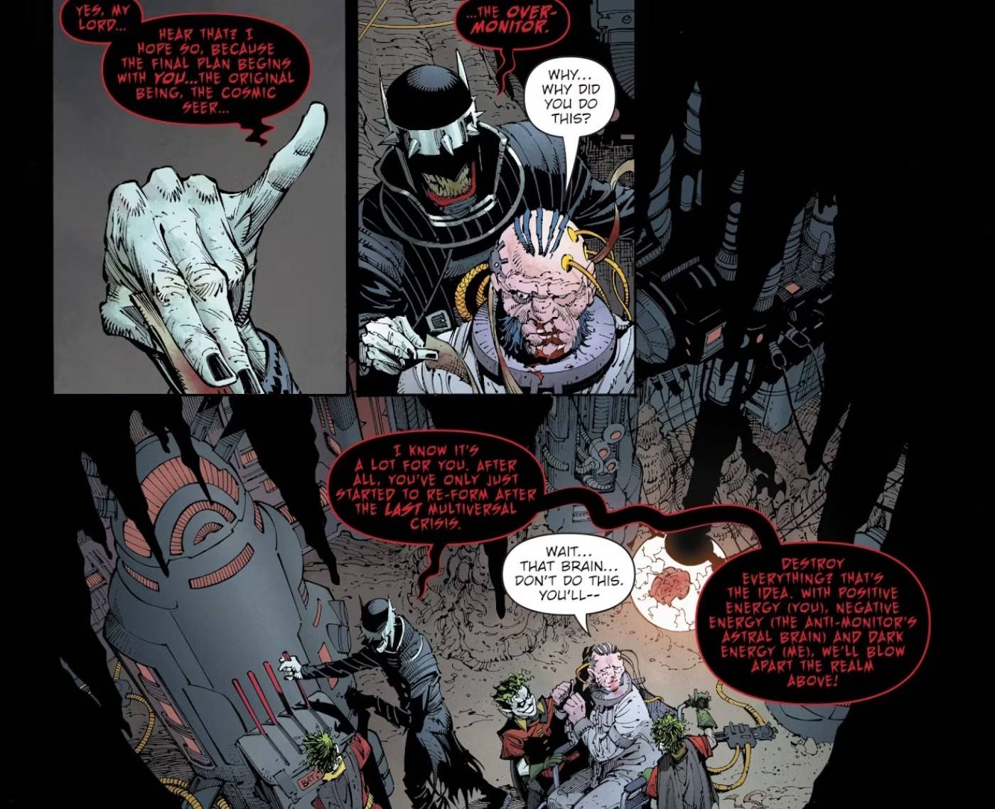 БЭТМЕН, КОТТО СМЕЕТСЯ, ПОДДЕРЖИВАЕТ OVER MONITOR