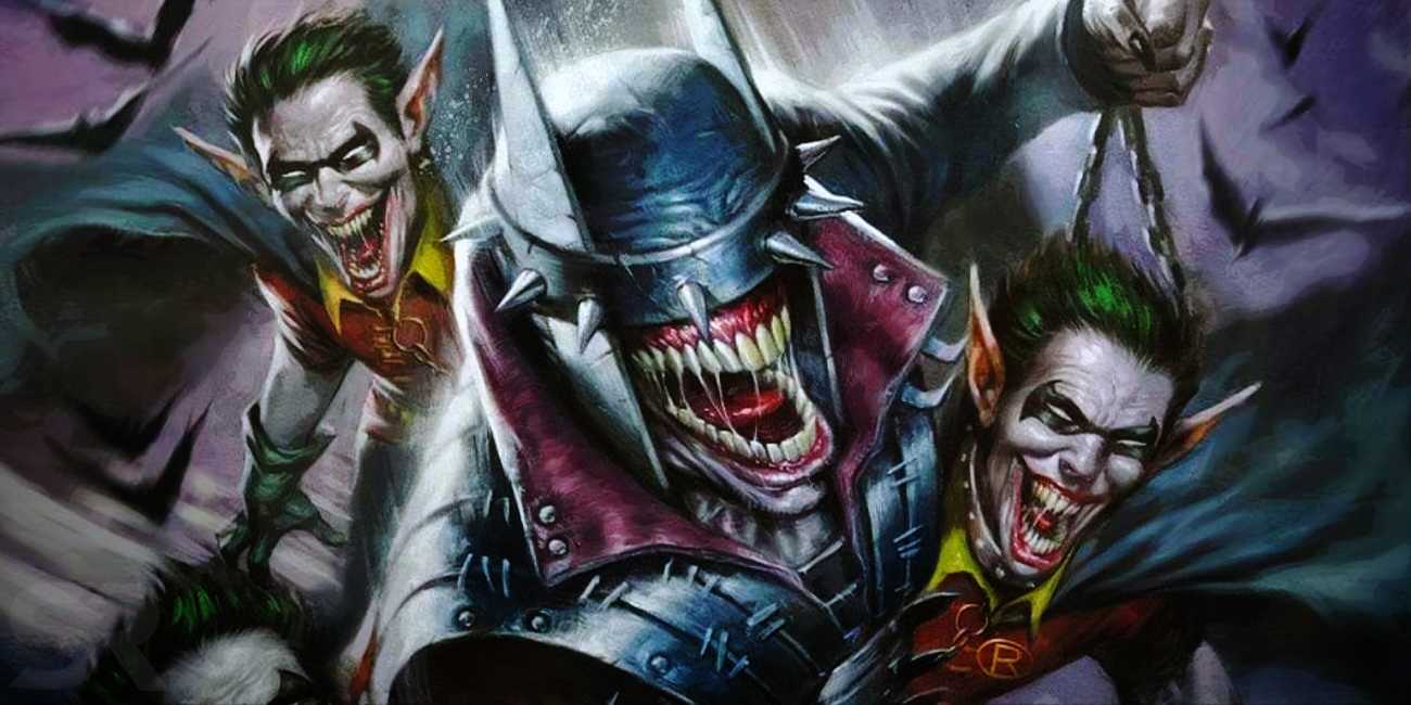 Обложка "Batman Who Laughs Robins"