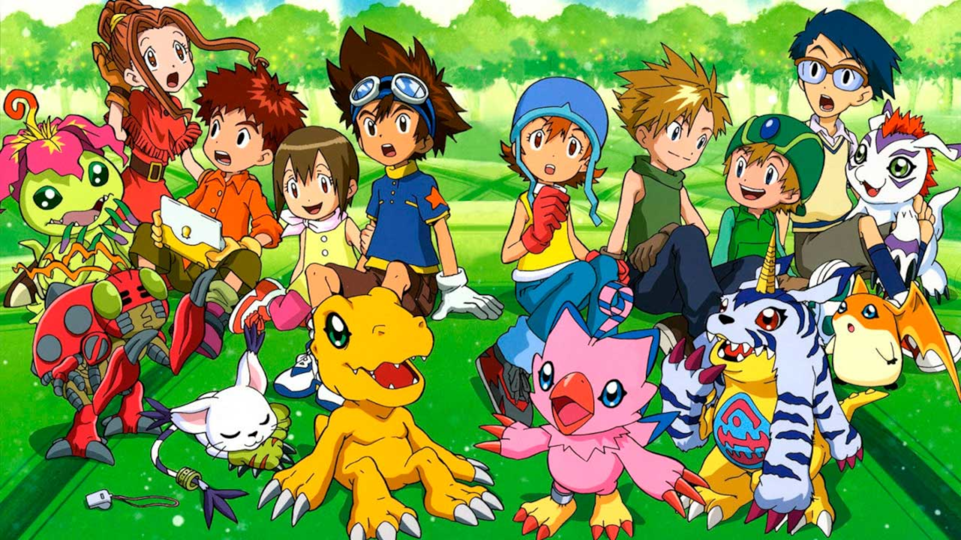 Лучший аниме Digimon Adventure