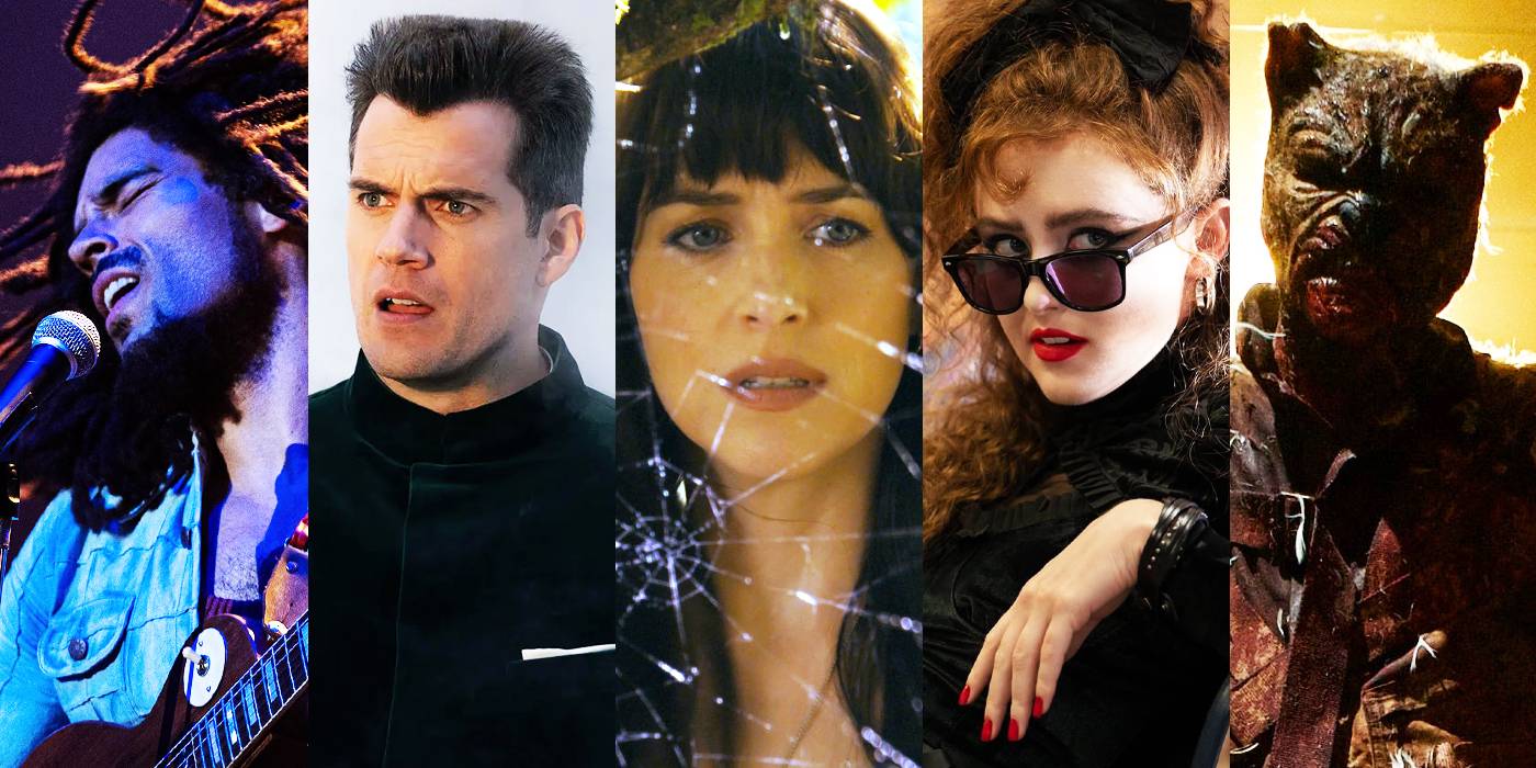 Bob Marley Argylle Madame Web Lisa Frankenstein Winnie the Pooh Blood and Honey 2