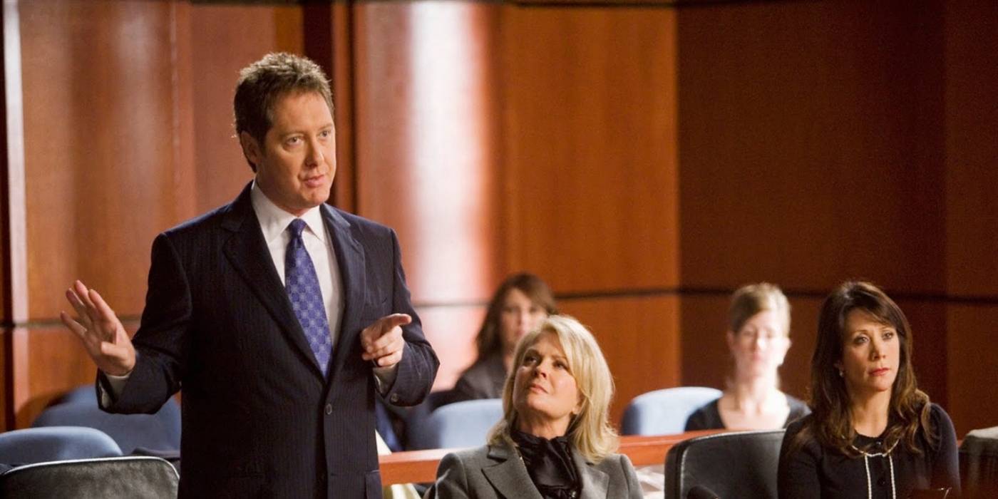 Алан (Джеймс Спадер) говорит в суде в 4 сезоне сериала "Boston Legal" эпизод "The Court Supreme"