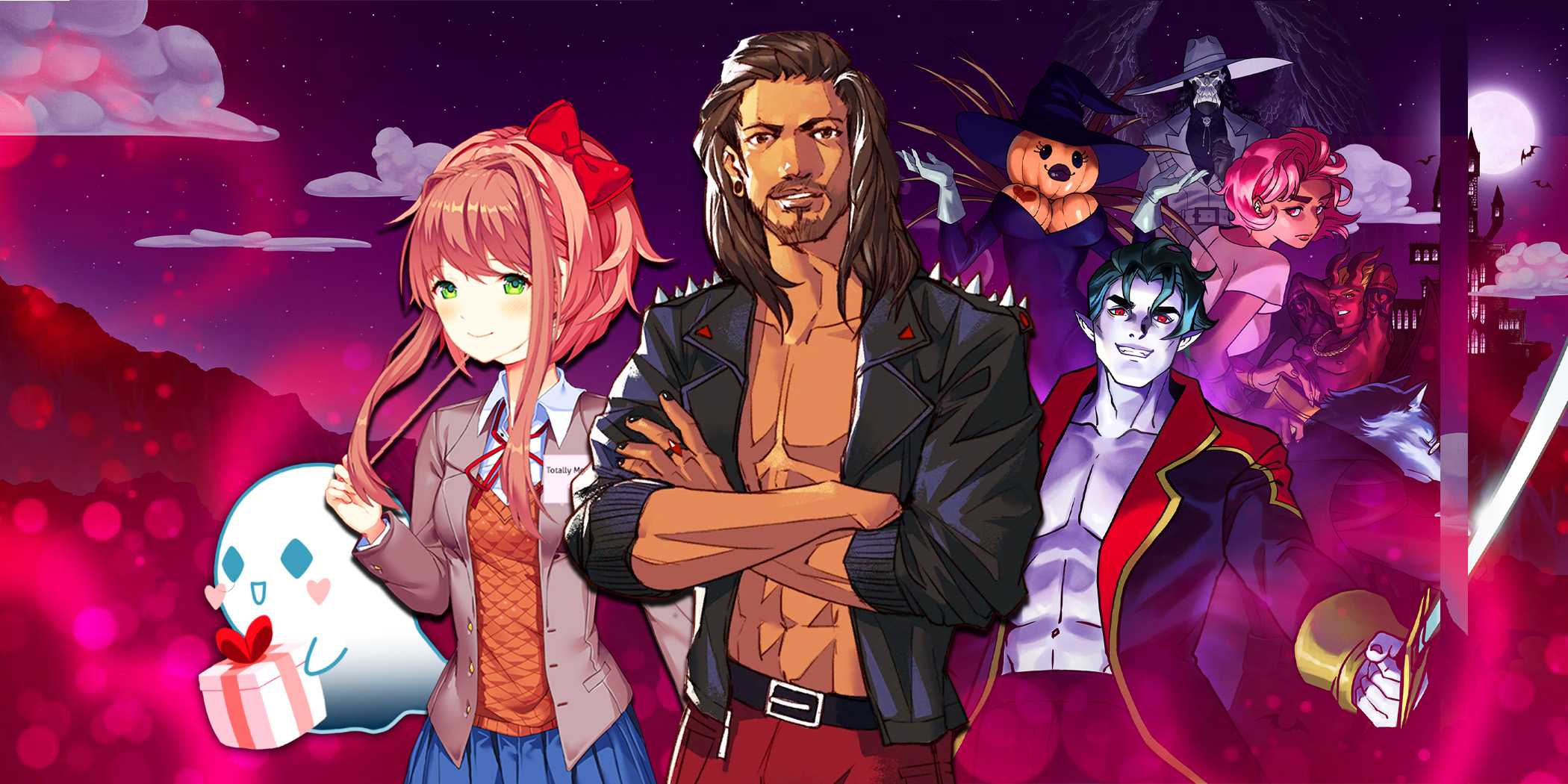 Boyfriend Dungeon, Sakura Wars, Romancelvania and Love, Ghostie