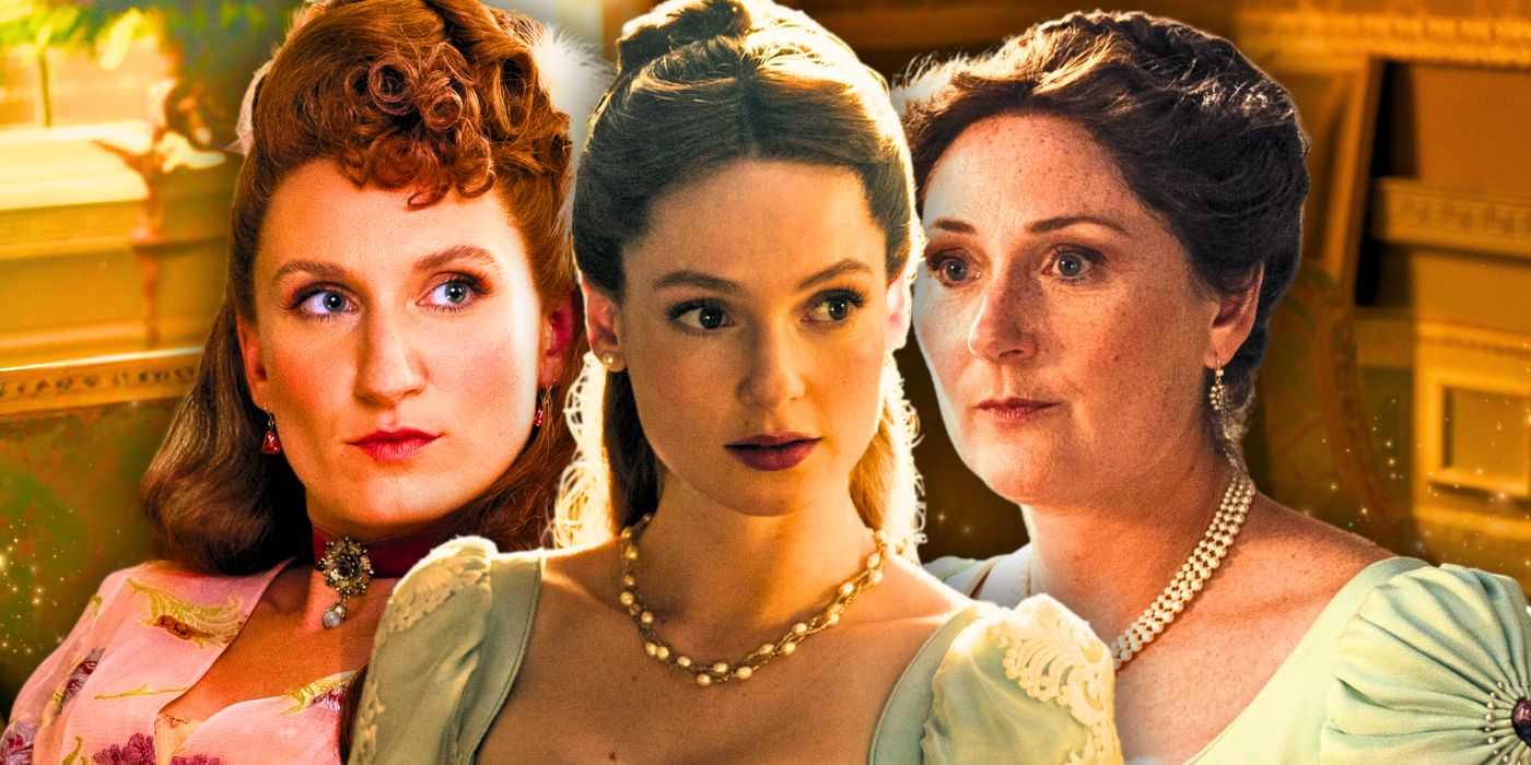 Bridgerton-season-3-Hannah-Dodd-Ruth-Gemmell-Bessie-Carter