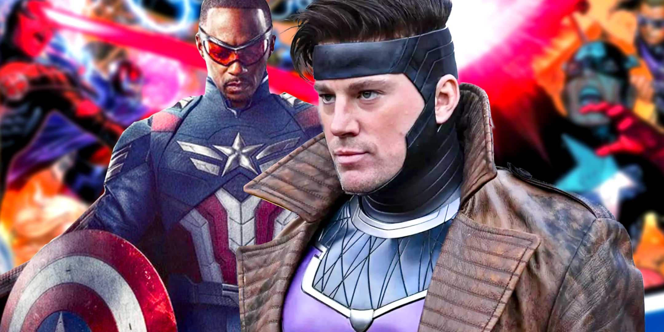 Капитан Америка и Гамбит, «Хранители» против «Люди Икс», MCU, изображение