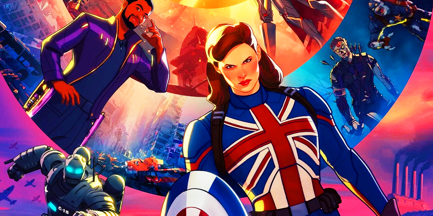 Капитан Картер и Стар-Лорд Т'Чалла в "Что, если...?" MCU