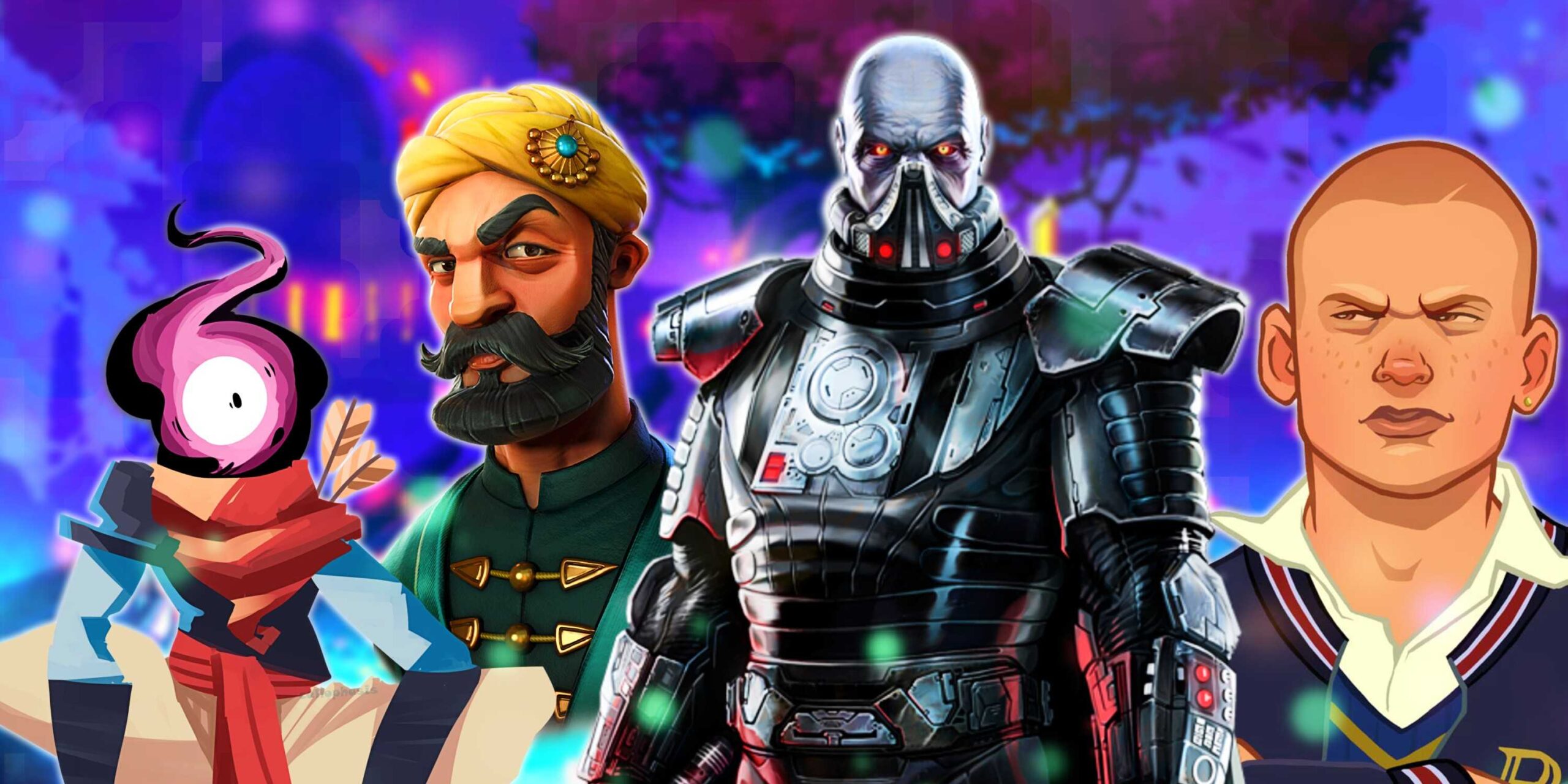 Персонажи из различных консольных игр, которые можно играть на мобильных устройствах