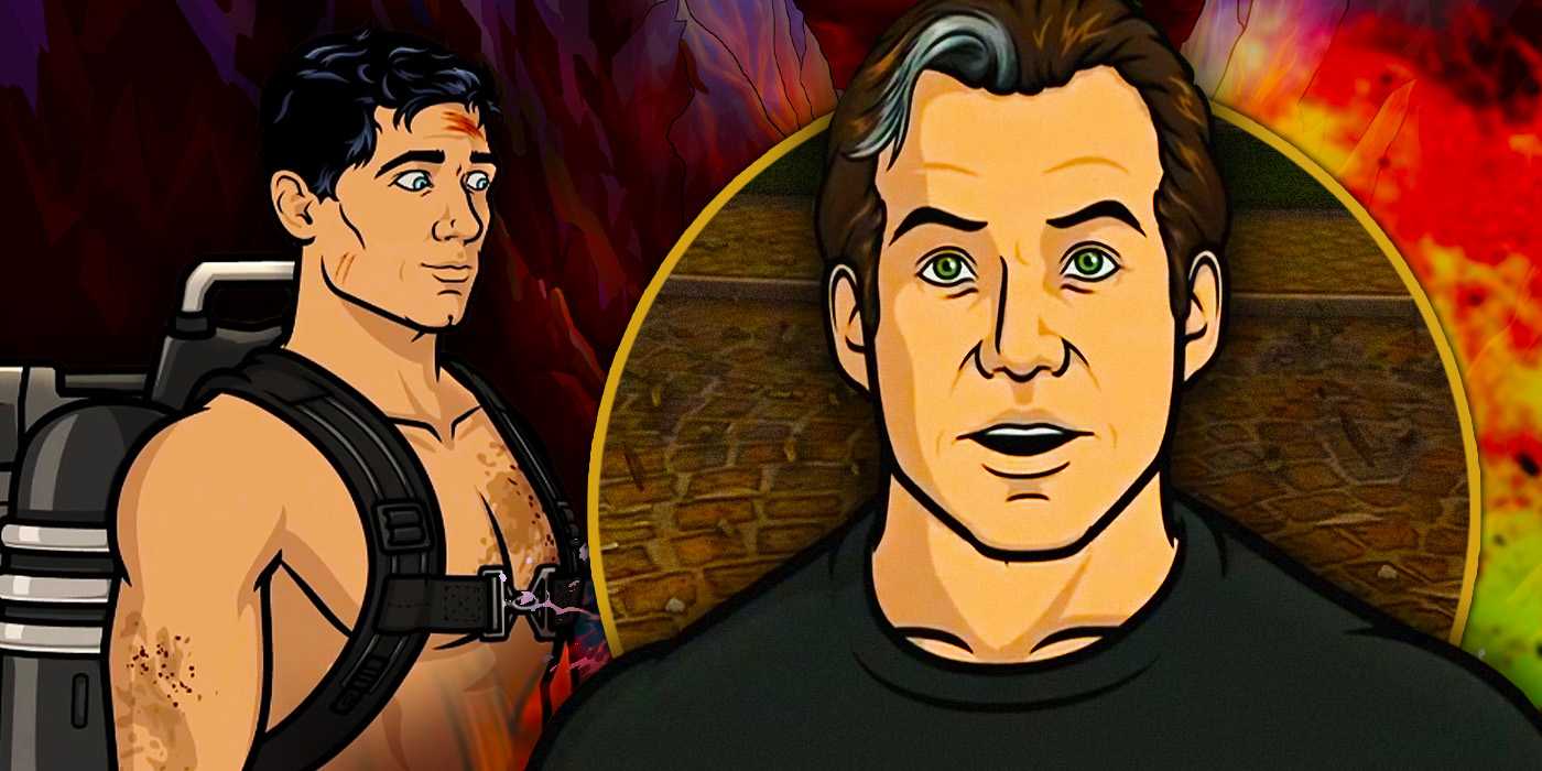 Слейтер и Арчер в финале "Archer"